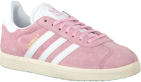 adidas lichtgrijs met licht roze pschoen|Gazelle schoenen .